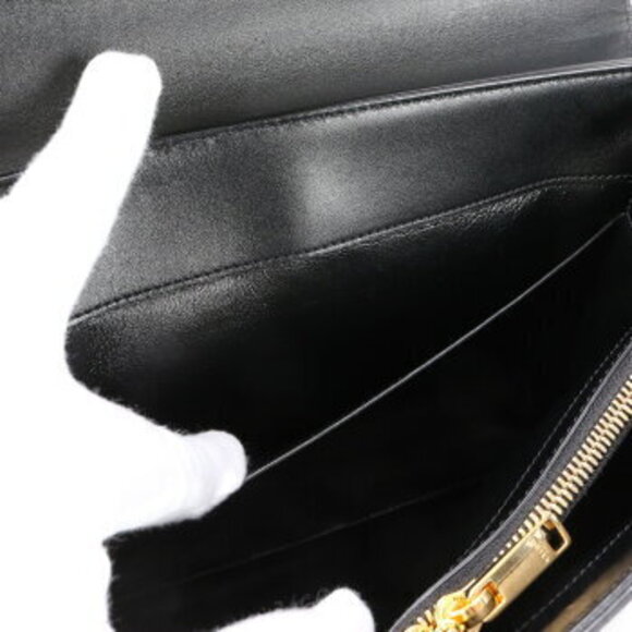 Celine Sze Leather Crossbody Bag Handbag Black - Picture 14 of 14